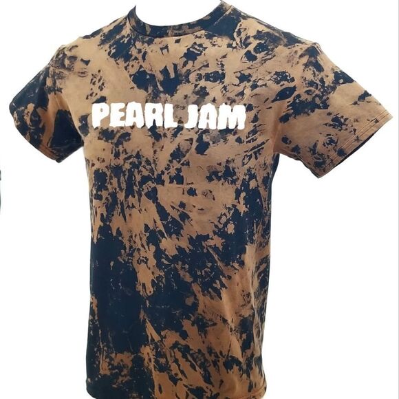 PEARL JAM Acid Washed, Distressed (Band Tee) Rock Tee, Grunge, Punk, 90's, Y2K - Picture 3 of 5